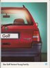 VW Golf Variant Young Family Autoprospekt 1- 1995