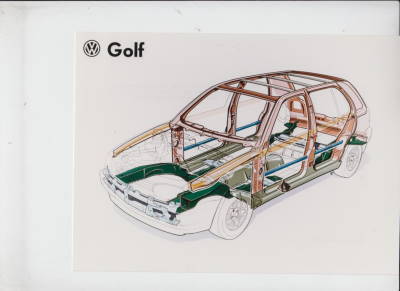 VW Golf Pressefoto 1992 -5128