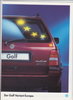 VW Golf Variant Europe Prospekt  1 - 1995 5271