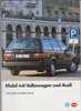 VW Audi Fahrhilfen für Behinderte Prospekt 1991