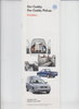 VW Caddy + Pickup Preisliste August  1998 - 5333