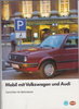 VW Fahrhilfen für Behinderte Prospekt 1989 -5345