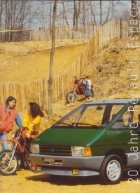 20 Jahre Renault Espace Pressemappe 2004 - 5366
