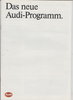 Audi PKW-Programm 1983 Autoprospekt  -5447