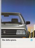 VW Jetta syncro Autoprospekt 1989