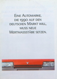 Yugo original Autoprospekt -5454