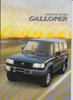 MMC Galloper Mitsubishi - Prospekt 2001 -5503