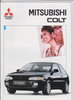 Mitsubishi Colt Werbeprospekt April 1992
