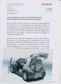 Toyota Pressebericht Designstudie ENDO -5551