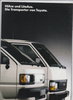 Toyota HiAce und LiteAce Prospekt  10 - 1986 -5574