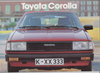 Toyota Corolla Prospekt Januar 1982 -5603