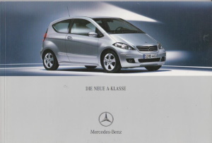 Mercedes A Klasse - Prospekt Oktober 2004 -5683