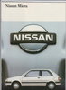 Nissan Micra Werbeprospekt November 1990 -5726