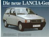 Lancia PKW Programm Prospekt 5676