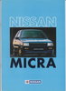 Rarität Nissan Micra Prospekt 1983 -5719