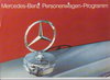 Mercedes Programm 70er Jahre Prospekt 5695