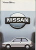 Nissan Micra Prospekt brochure 1989 -5727