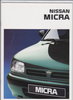 Verkaufsprospekt Nissan Micra 90er Jahre  5710