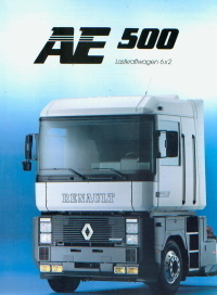 Renault LKW AE 500 Prospekt Technik 1990 -5743