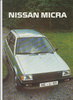 Rarität Neuzustand: Nissan Micra Prospekt 1983