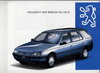 Peugeot 405 Break GL GLD  Autoprospekt 1993 -5760