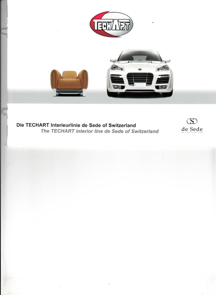 Techart Magnum Porsche Cayenne Pressemappe 5894