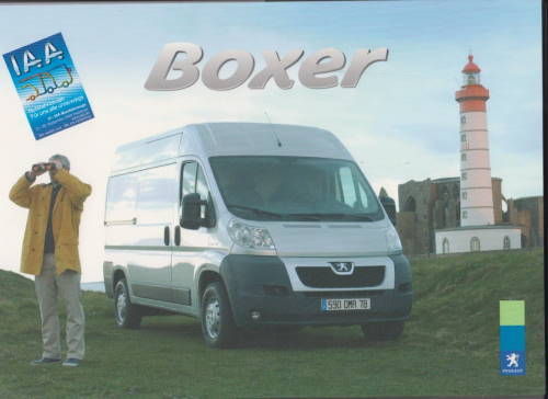 Peugeot Boxer Pressemappe 2006 TOP