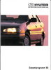 Hyundai PKW Programm Autoprospekt 1993 -5914