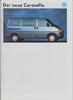 VW Caravelle Werbeprospekt Dezember 1990 -5921