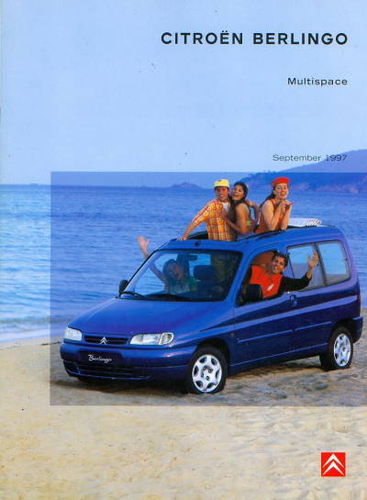 Citroen Berlingo Multispace Prospekt 9-  1997 -5983