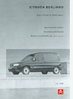 Citroen Berlingo Prospekt Technik Juli 1998