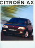 Citroen AX Werbeprospekt August 1992 -6012
