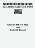 Citroen BX 19 TRD - Audi 80 Diesel 1987 Test -6024
