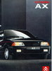 Citroen AX Verkaufsprospekt 1990 -6057