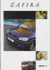 Verkaufsprospekt Opel Zafira Dezember 1998 -6139