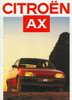 Citroen AX Verkaufsprospekt 1987 -6125