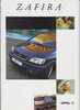 Opel Zafira Prospekt Februar 1998 - 6143