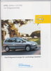 Opel Zafira mit Erdgasantrieb Prospekt 2003 -6147