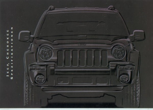 Jeep Cherokee Prospekt Spezifikationen 2001