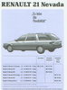 Renault 21 Nevada R21 Preisliste 1988 -6238