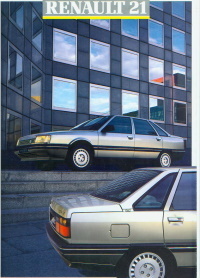 Renault 21 R21 Prospekt 1987 -6246