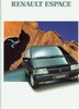 Renault Espace Autoprospekt 1989 -6289