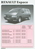 Renault Espace Preisliste 1989 -6299