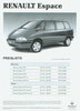 Renault Espace Preisliste November 1993 -6291