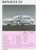 Renault 25 Preisliste Februar 1992 - 6315