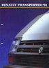 Renault Transporter 1991 Autoprospekt -6325