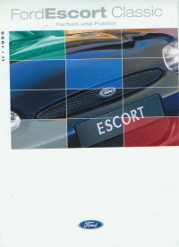 Ford Escort Classic - Farbkarte 1999 - 6457