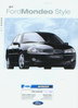 Ford Mondeo Style Autoprospekt 2000 Archiv -6467