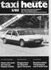 Renault 25 R25 Taxi Testbericht 1985