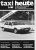 Renault 25 R25 Taxi Testbericht 1985